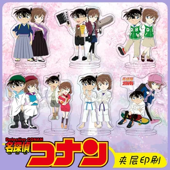 10 CM Detektyw Conan Anime Figurka Akrylowa Podstawka Model Zabawki Kreskówek Figurki Ozdoby DIY Cosplay Kolekcja Prezentów Rekwizyty