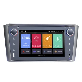 7 Cali 4 rdzenie, 4 GB + 32 GB Android 10 Samochodowy Odtwarzacz Multimedialny Nawigacja GPS Stereo Automatyczne Radio dla 2002-2008 Toyota Avensis T25